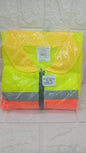 YELLOW, ORANGE AND GREY REFLECTOR JACKET