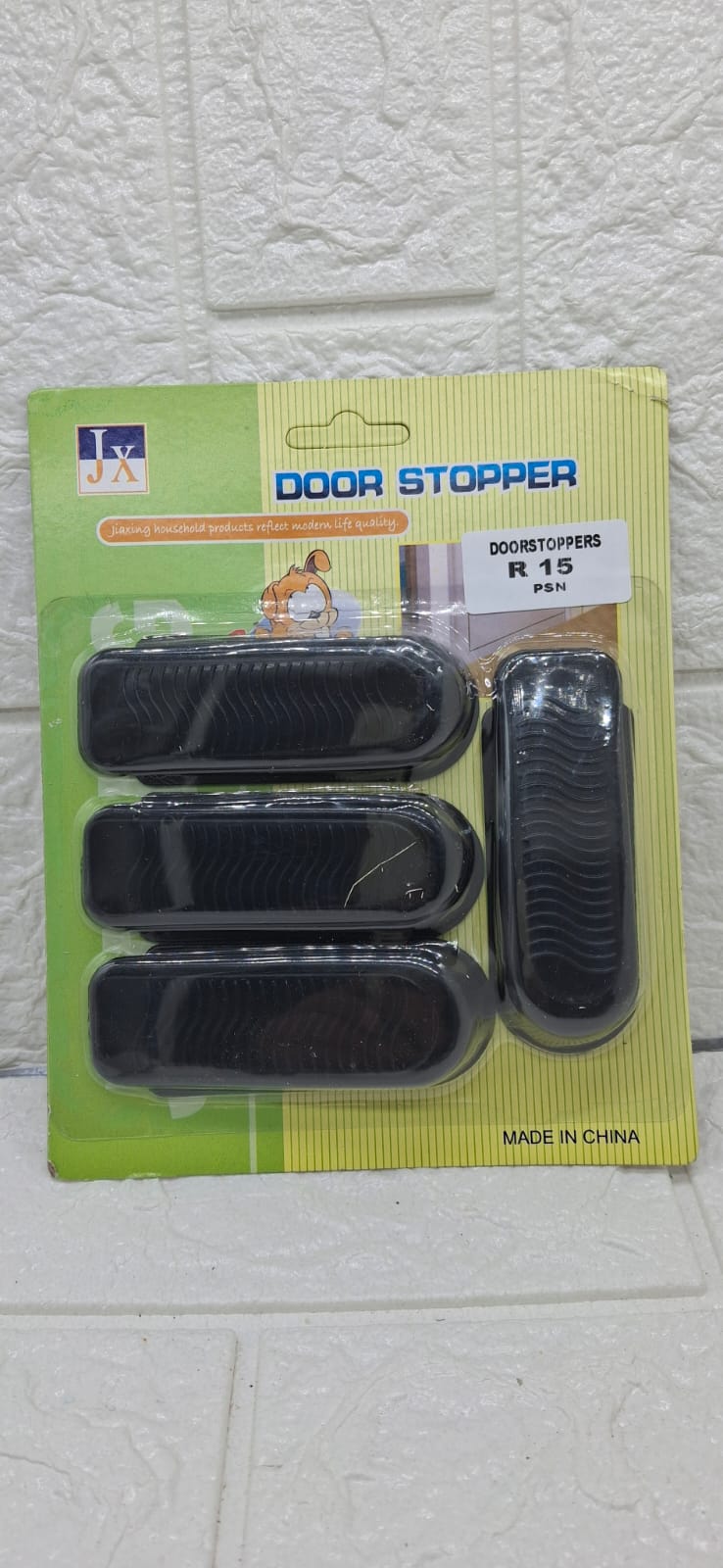 4 PIECE DOOR STOPPERS