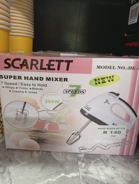 SCARLETT SUPER HAND MIXER