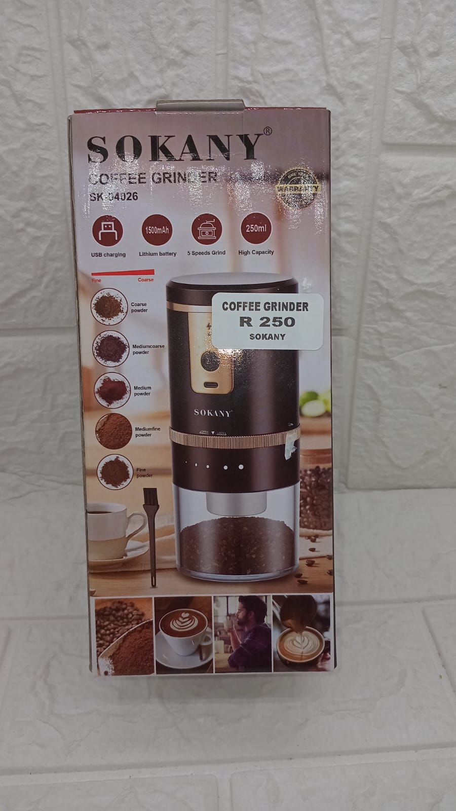 SOKANY 250ML COFFEE GRINDER