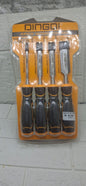 4 PIECE WOOD CHISEL SET