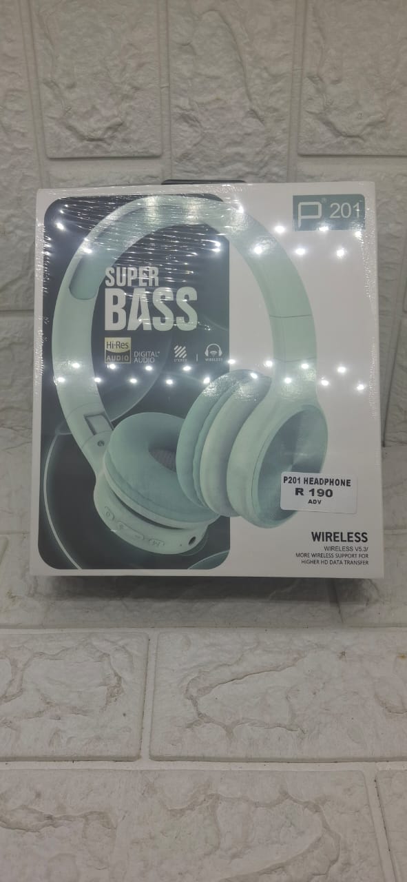 P201 WIRELESS HEADPHONES