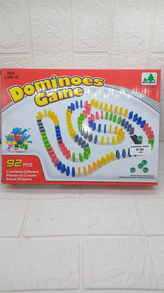 92 PCS DOMINOES GAME