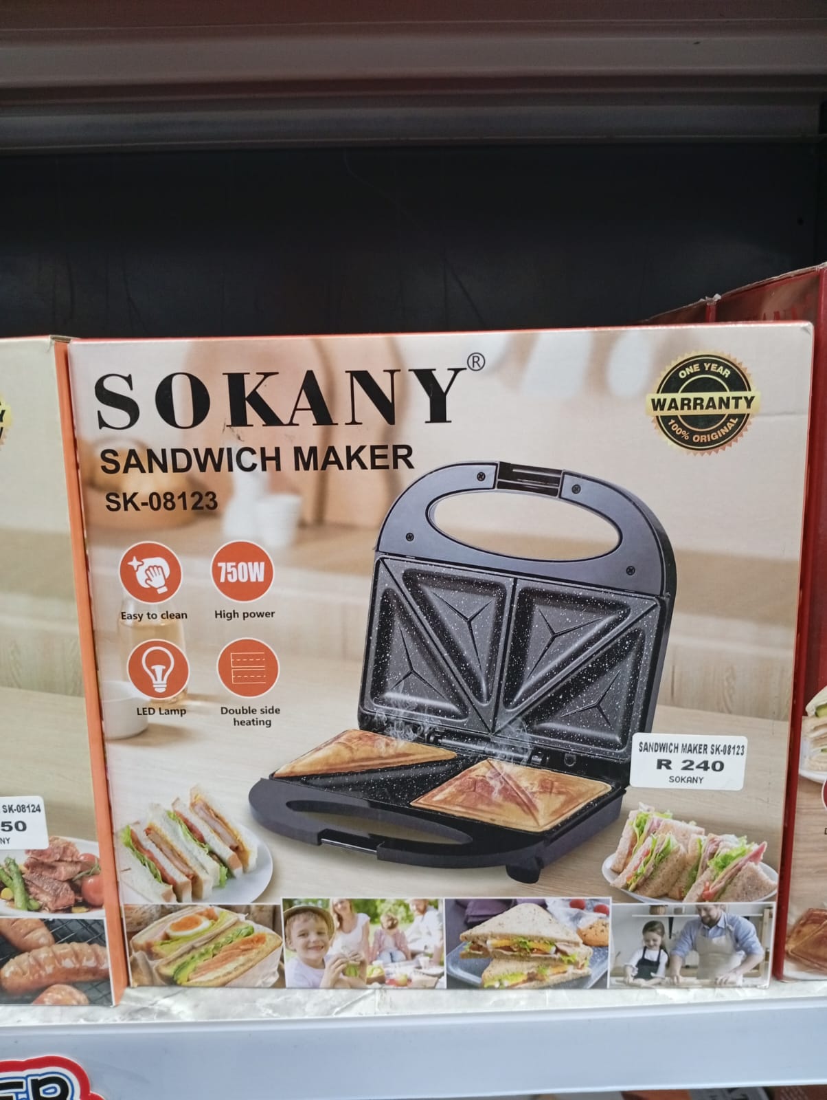 SOKANY SANDWICH MAKER