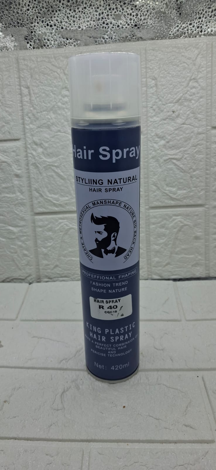KING PLASTIC HAIR SPRAY