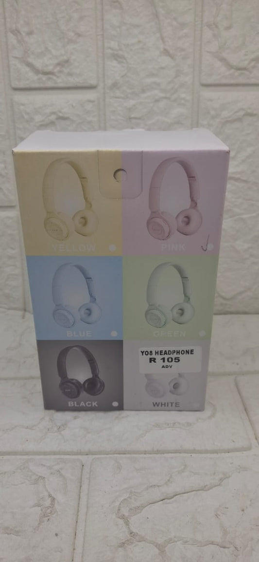 Y08 WIRELESS HEADPHONES