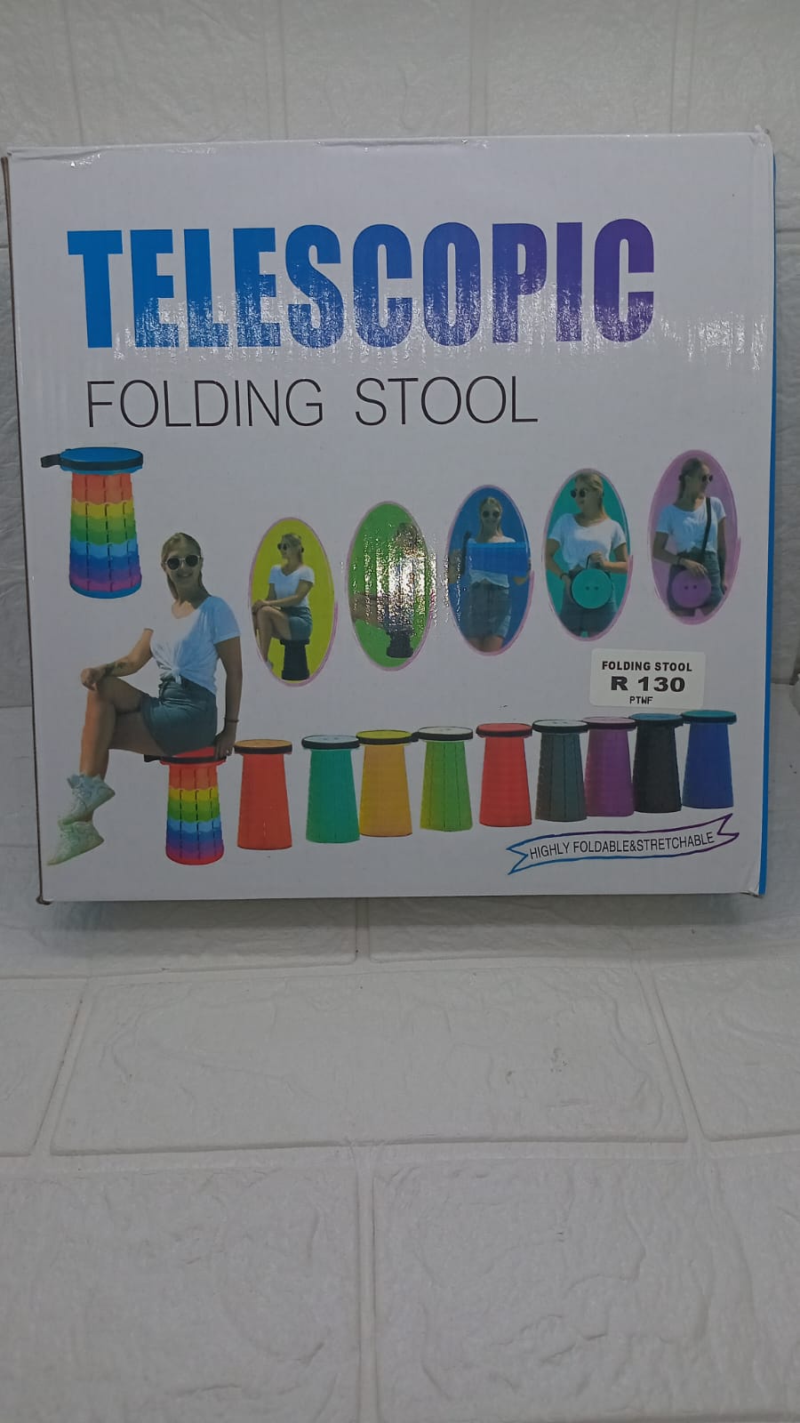 TELESCOPIC FOLDING STOOL