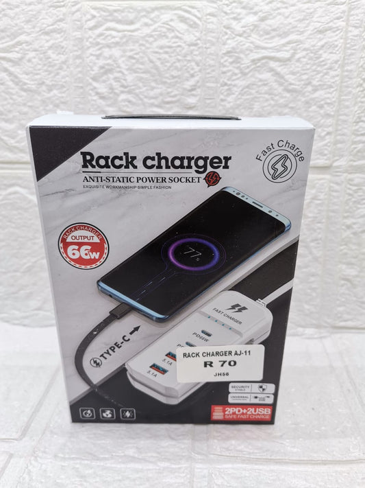 RACK CHARGER TYPE C AND USB