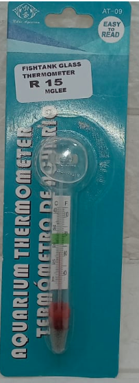 FISHTANK GLASS THERMOMETER