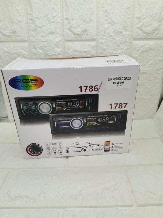 RGB 7 COLOR CAR MP3 PLAYER