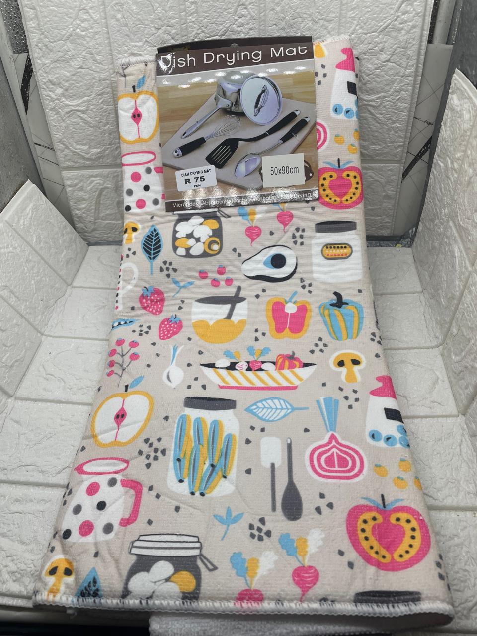 DISH DRYING MAT