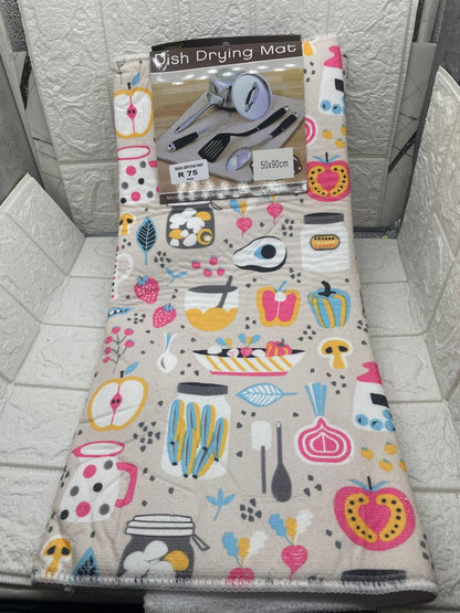 DISH DRYING MAT