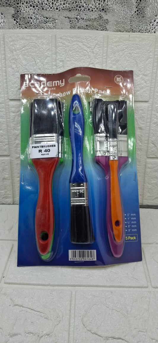 5 PACK PAINTBRUSHES