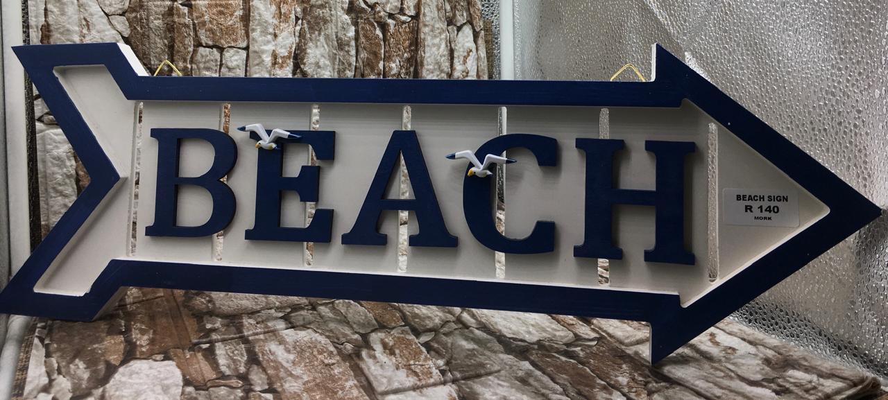 BEACH SIGN