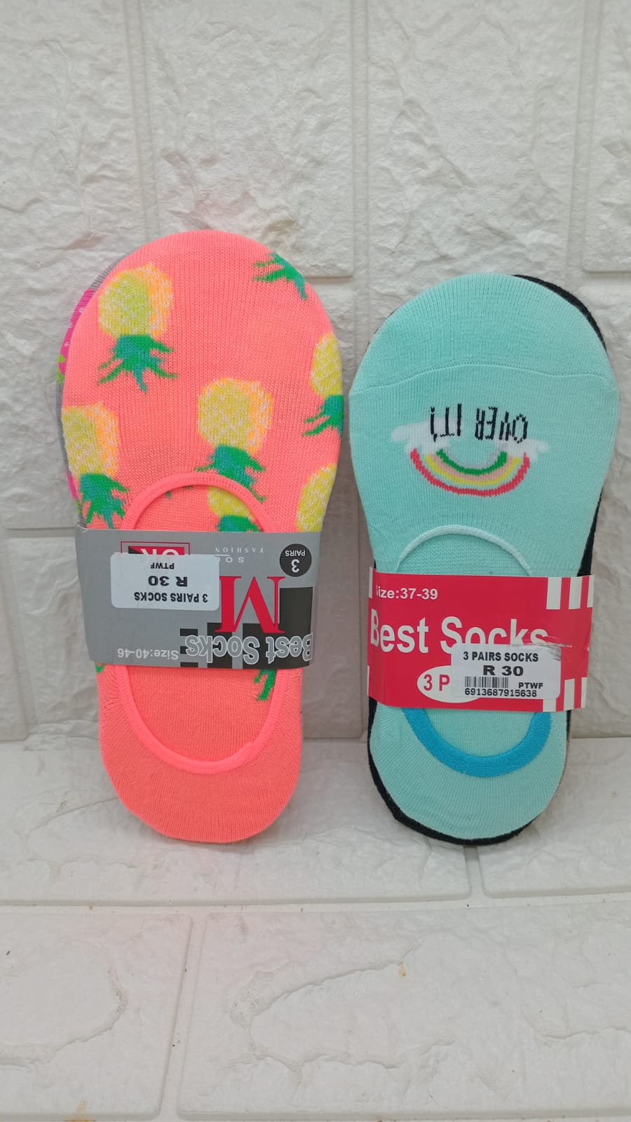 3 PAIRS SOCKS