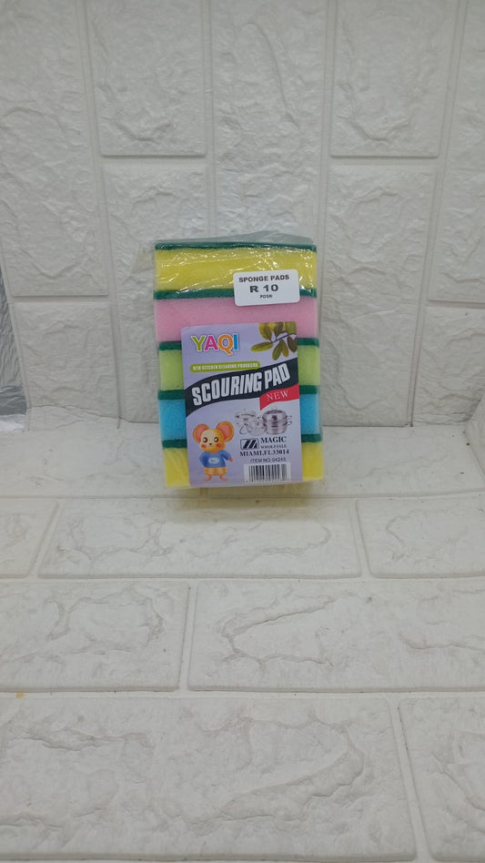 5 PIECE SPONGE PADS