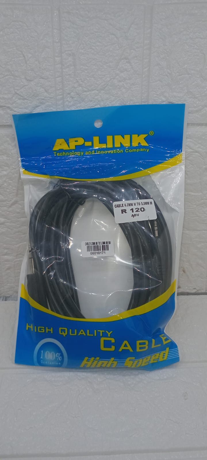 CABLE 6.3MM TO 3.5MM