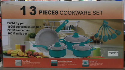 13PC COOKWARE SET