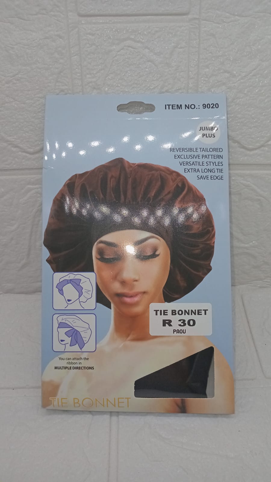 HAIR TIE BONNET