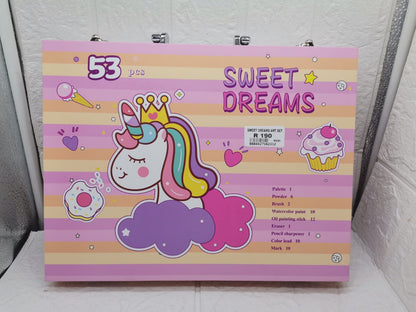 SWEET DREAMS 53 PIECE ART SET