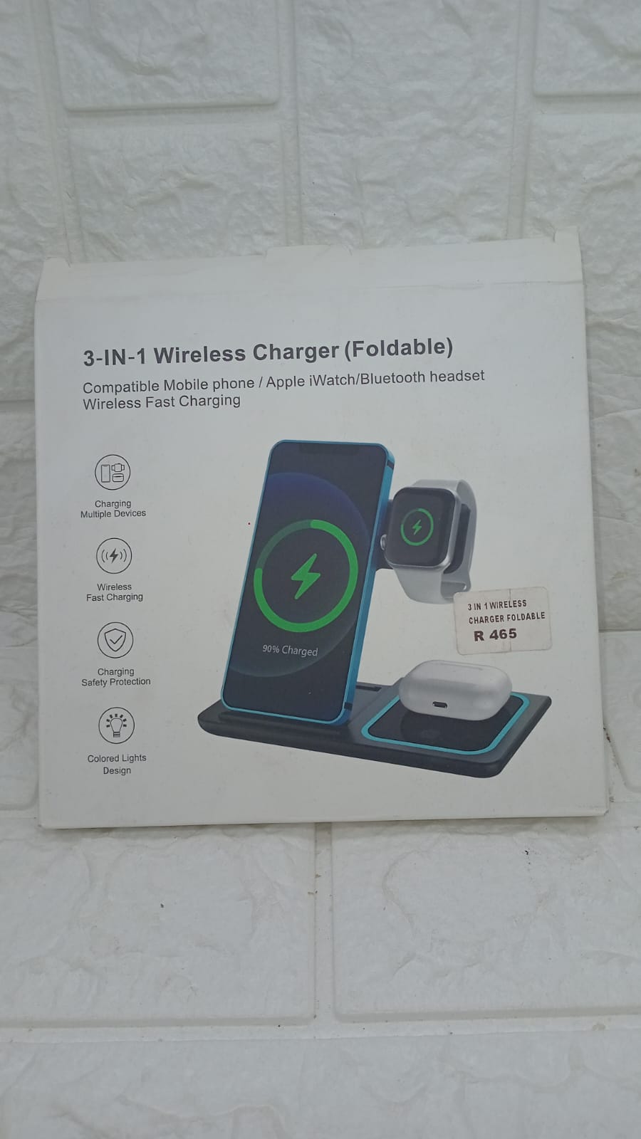 3 in1 WIRELESS CHARGER [FOLDABLE]