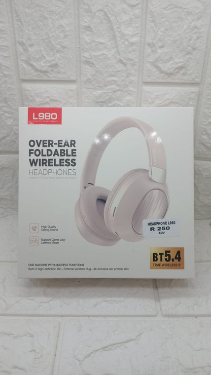 OVER-EAR FOLDABLE WIRELESS HEADPHONES