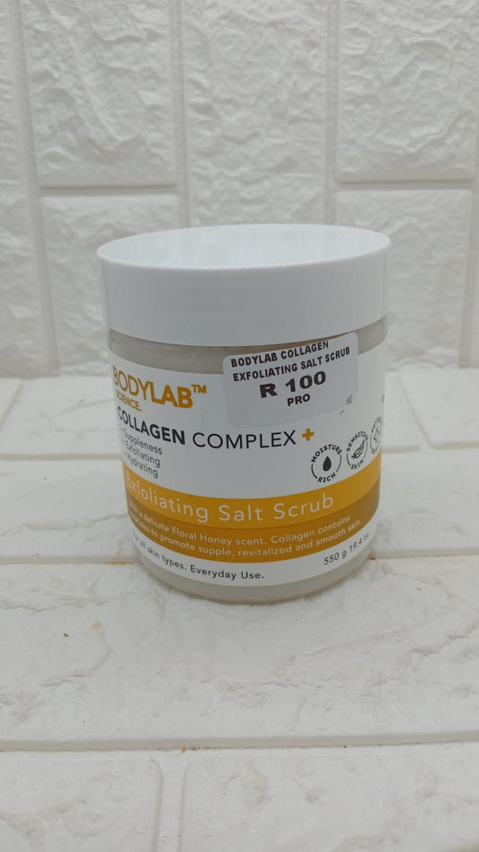 BODYLAB COLLAGEN EXFOLIATING SALT SCRUB
