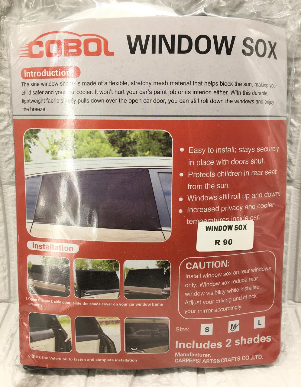 WINDOW SOX – SA Liquidation centre