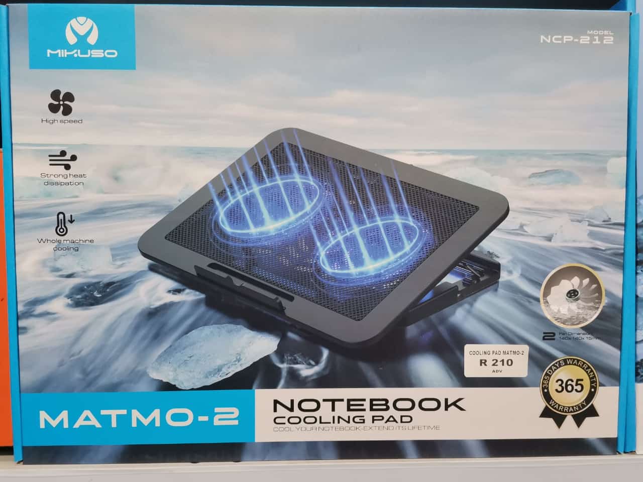 COOLING PAD NOTEBOOK MATMO-2