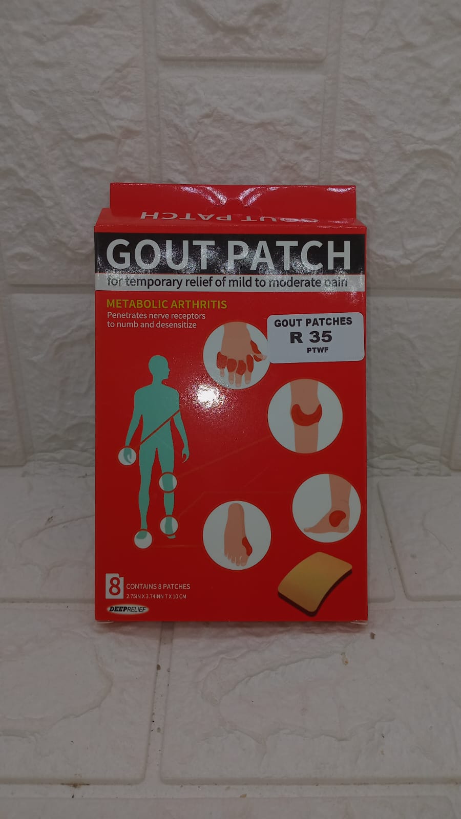 GOUT PATCHES