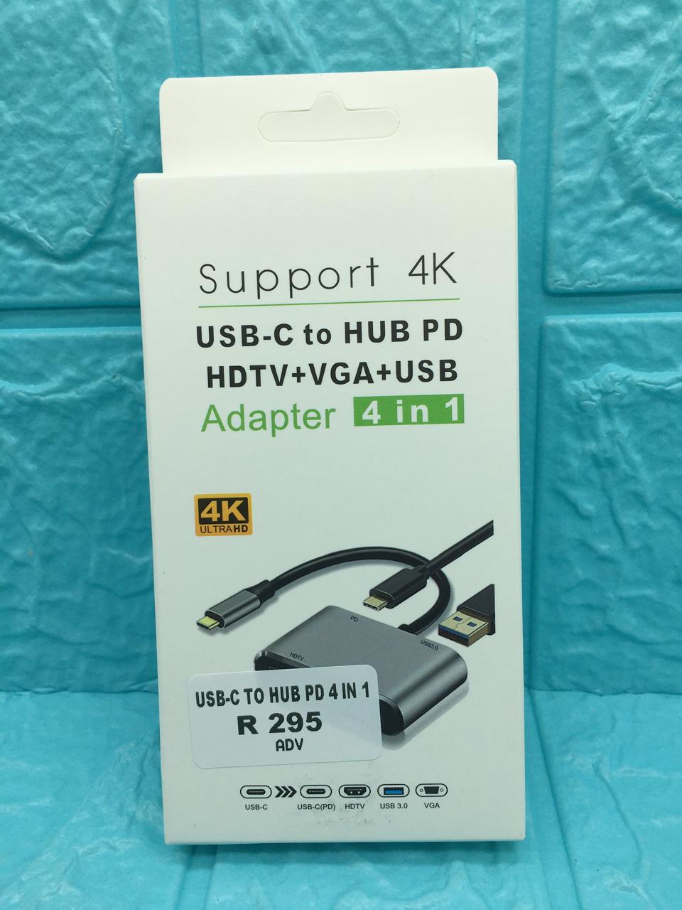 USB-C TO HUB PD 4 IN 1