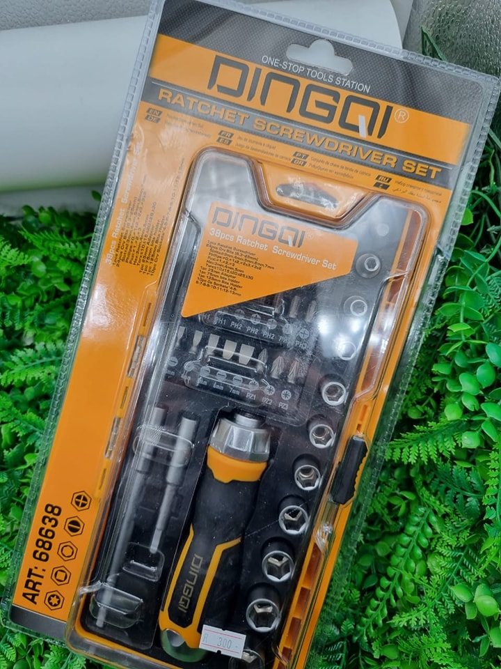 Dingo Ratchet Screwdriver Set