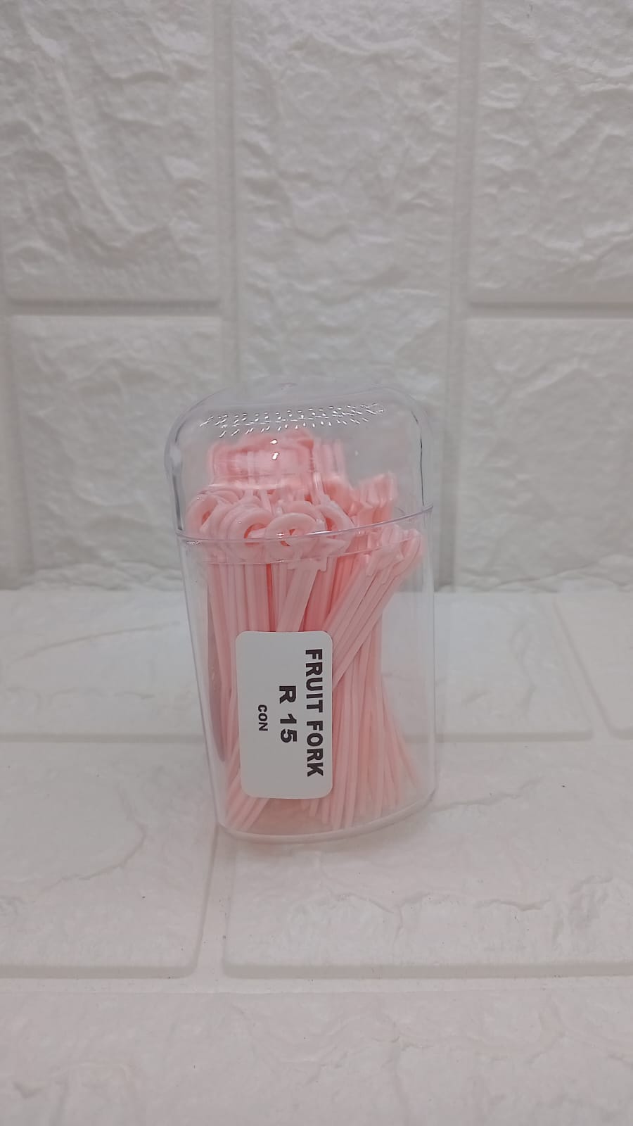PLASTIC FRUIT FORKS