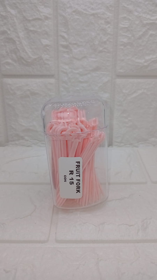 PLASTIC FRUIT FORKS