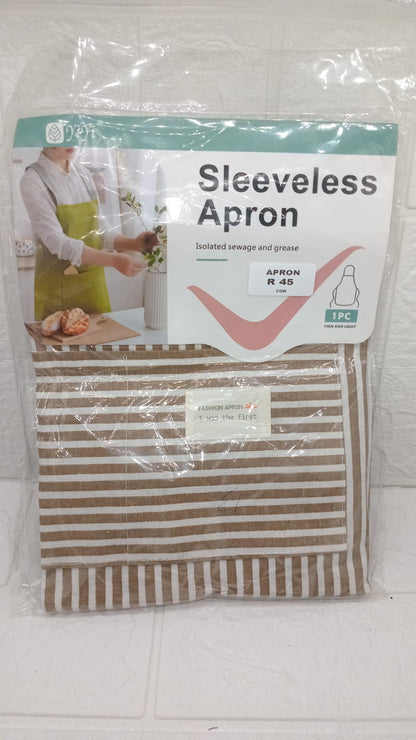 SLEEVELESS APRON