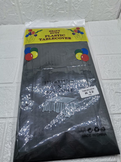 HEAVY DUTY PLASTIC TABLE COVERS