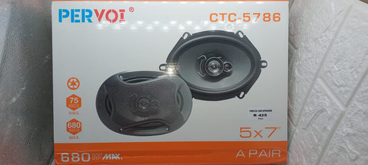 5 X 7'' CAR SPEAKER 680W MAX