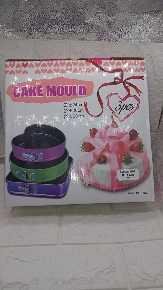 3PCS CAKE MOULD
