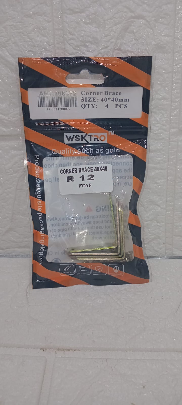 4PCS CORNER BRACE 40X40