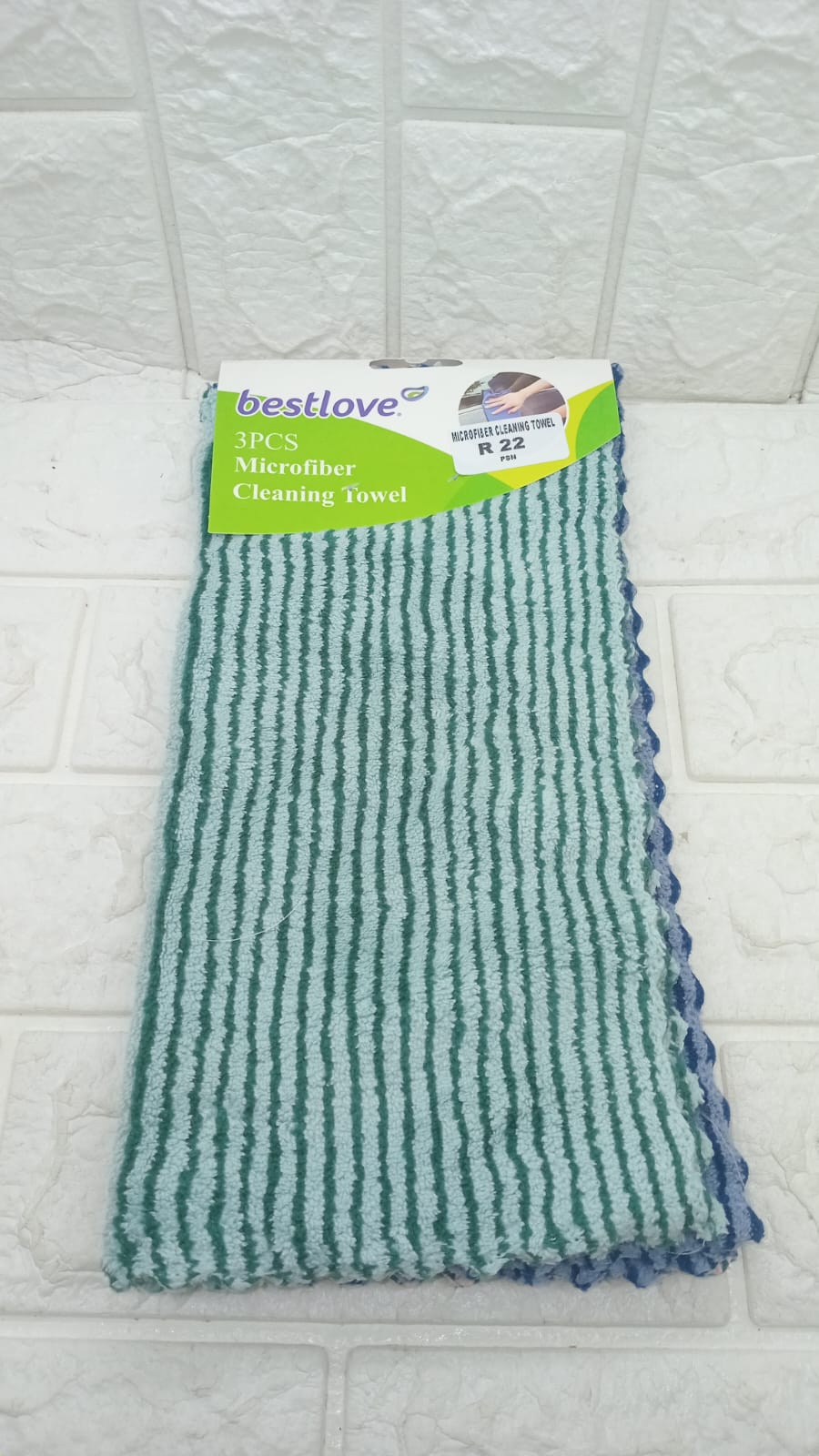 3PCS MICROFIBRE CLEANING TOWELS