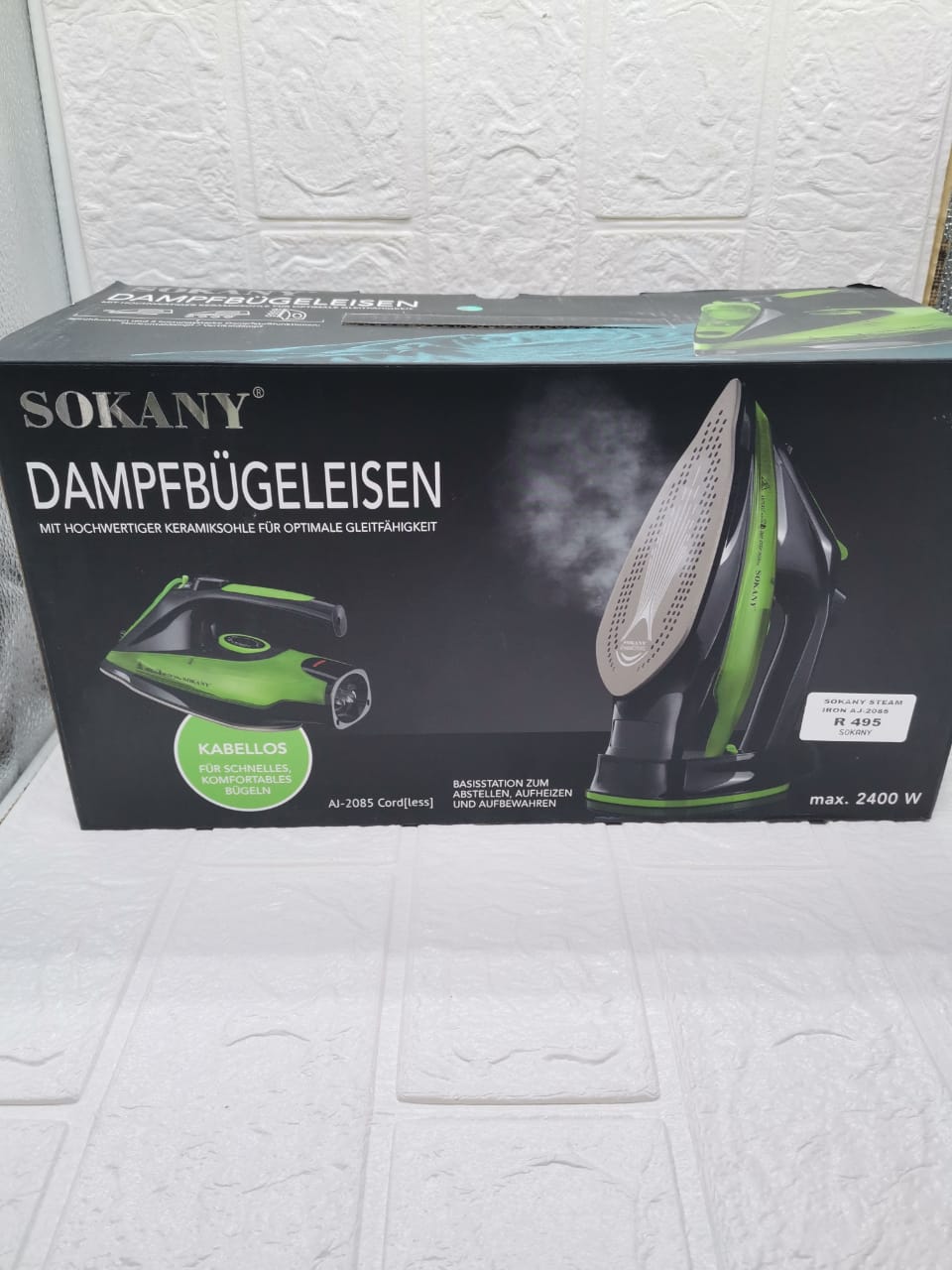 CORDLESS STEAM IRON--HIGH QUALITY