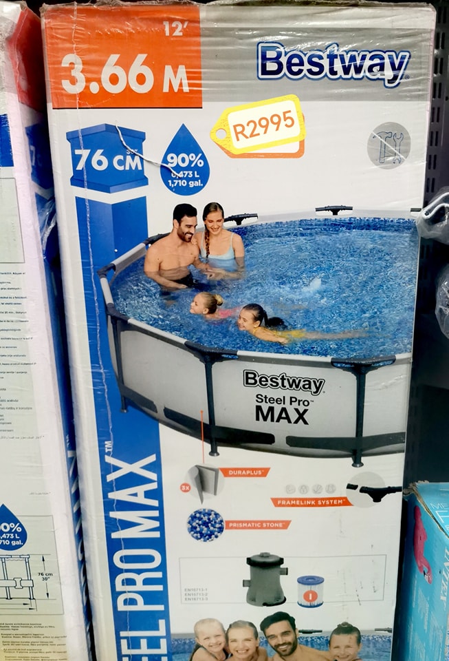 Bestway Steel pro MAX 3.66m Swimming Pool