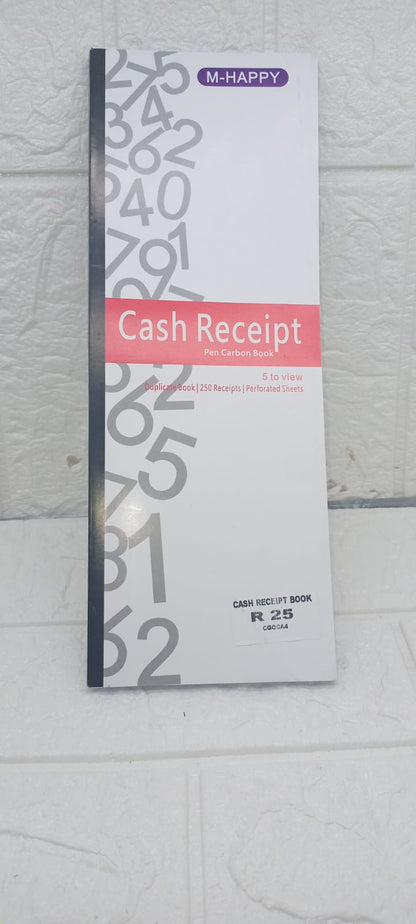 CASH RECEIPT BOOK