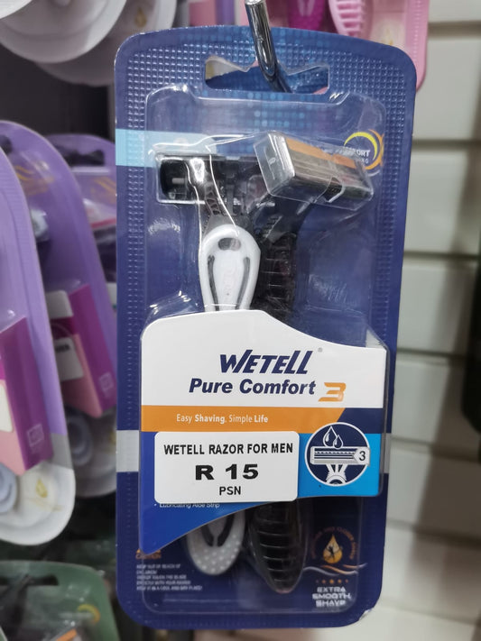 WETELL PURE COMFORT Razors For Men X2