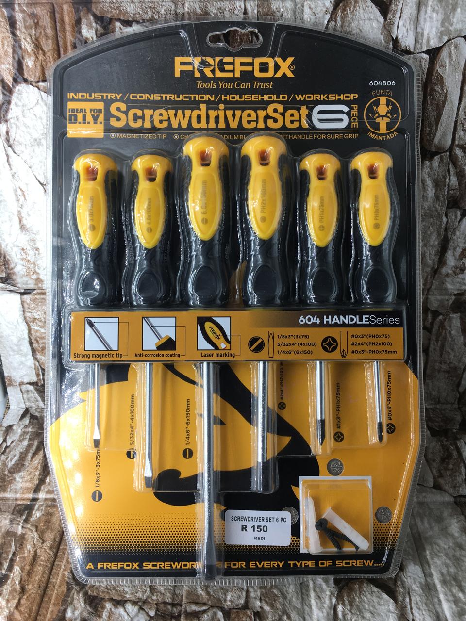 6PC SCREWDRIVER SET