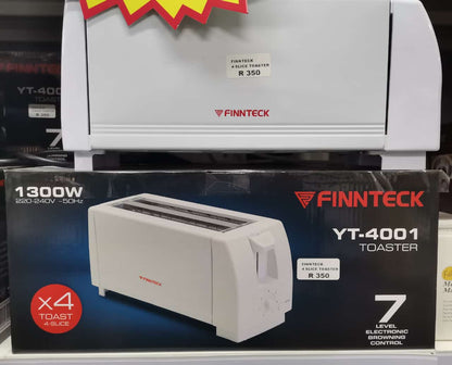 Finntech 4 Slice Toaster