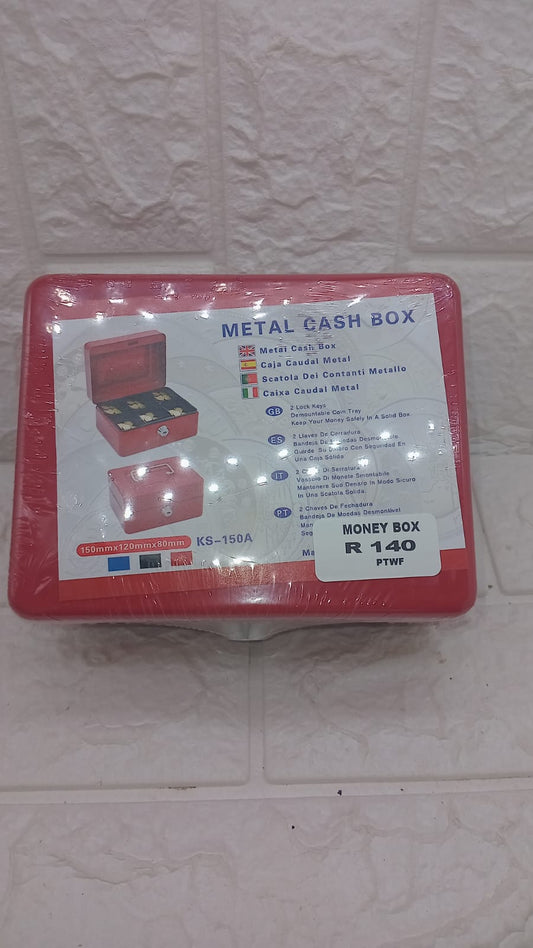 METAL CASH BOX/MONEY BOX
