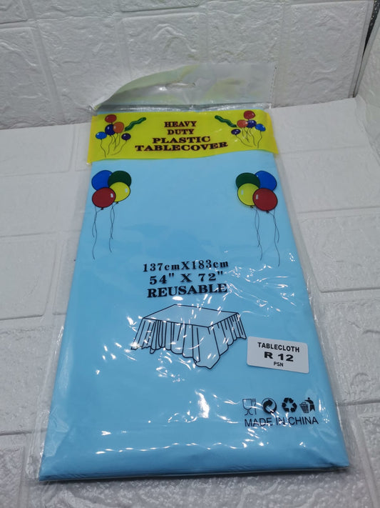 HEAVY DUTY PLASTIC TABLE COVERS