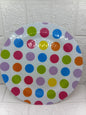 POLKADOT PLASTIC PLATE