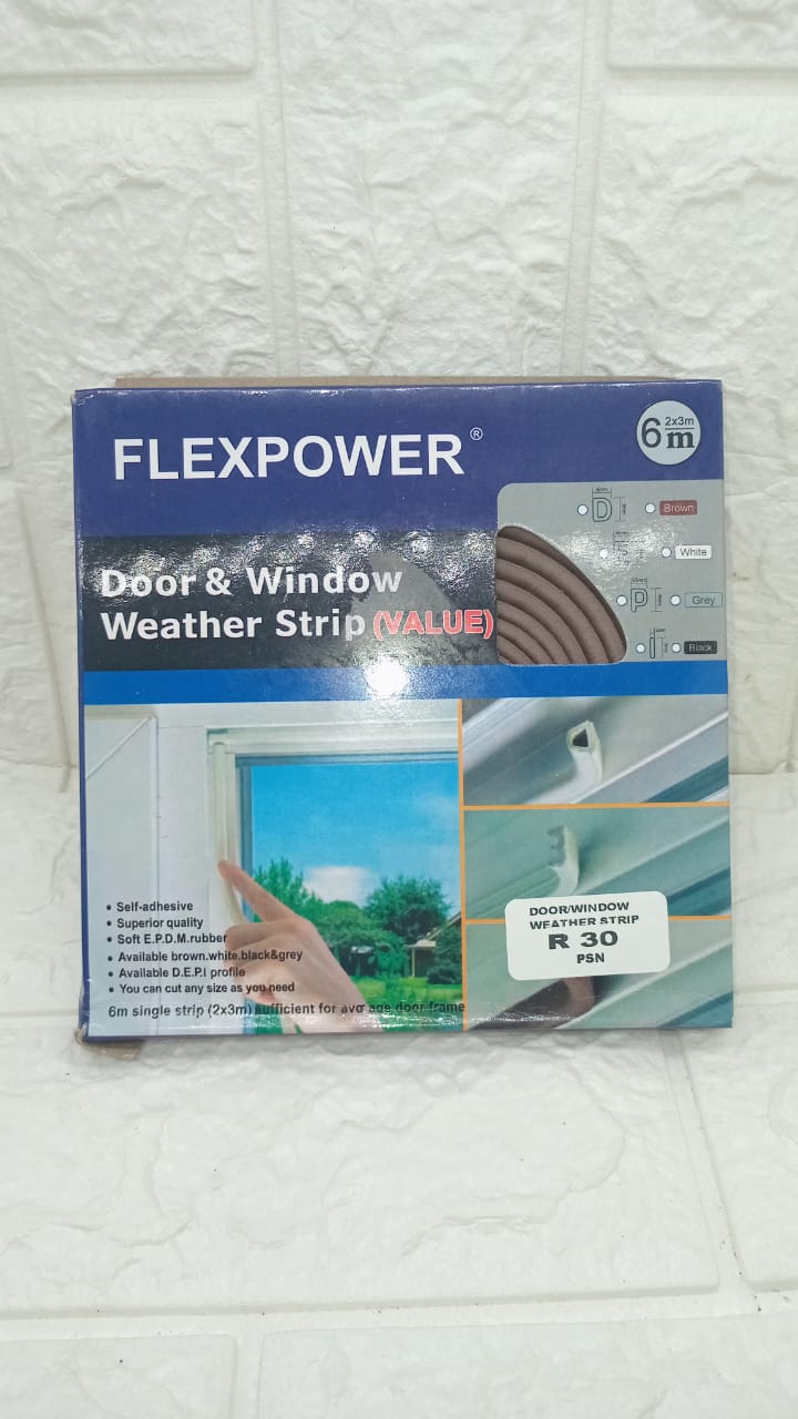 DOOR AND WINDOW WEATHER STRIP